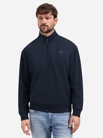 No Excess Sweatshirt in Blue: front