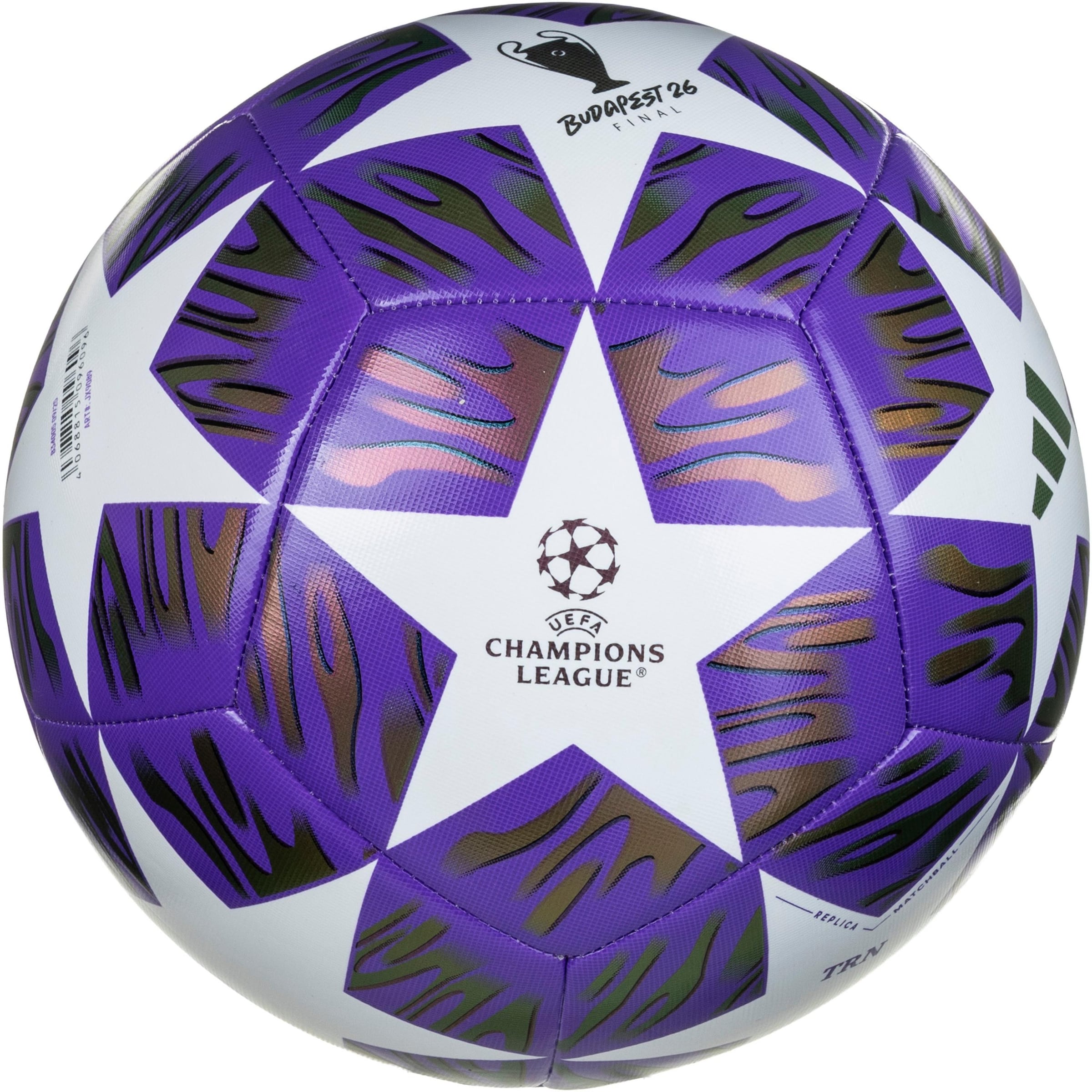 ADIDAS PERFORMANCE Fußball in Lila: Vorderseite