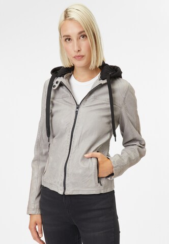 Gipsy by Mauritius Jacke 'Alana' in Grau: Vorderseite