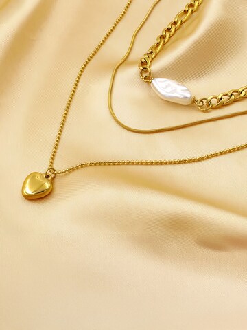 Nemomatheo Kette 'Herzstück'‌‌ in Gold