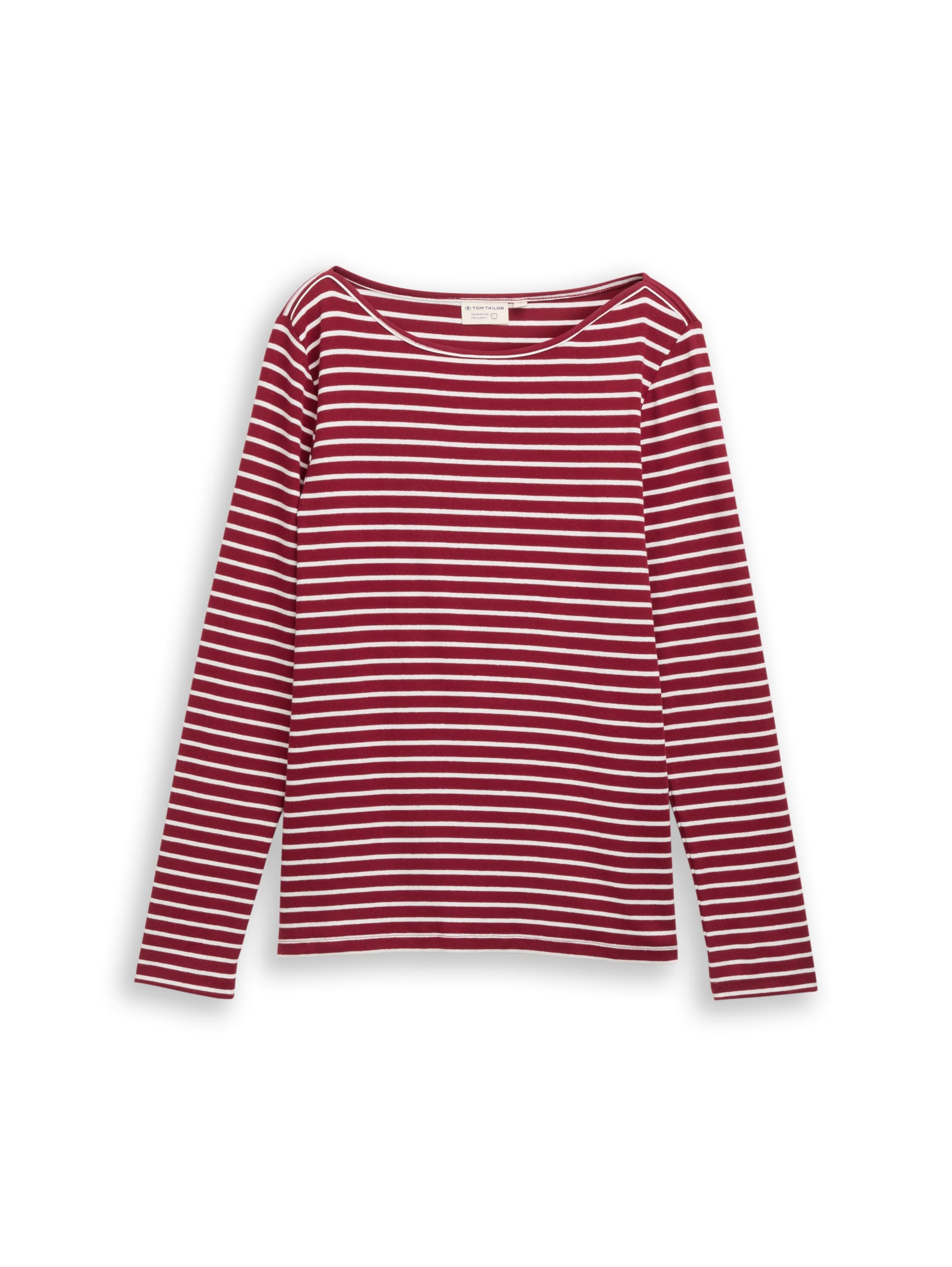 TOM TAILOR Μπλουζάκι σε κόκκινο: μπροστά