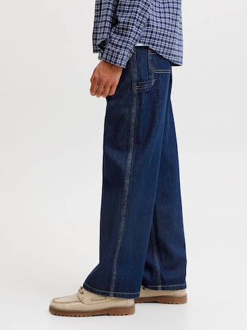 Baggy Jean 'JJIALEX JJCARPENTER' Jack & Jones Junior en bleu