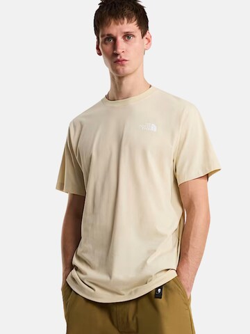 THE NORTH FACE - Camiseta 'THE NORTH FACE M BOX NSE CELEBRATION T-SHIRT' en beige: frente