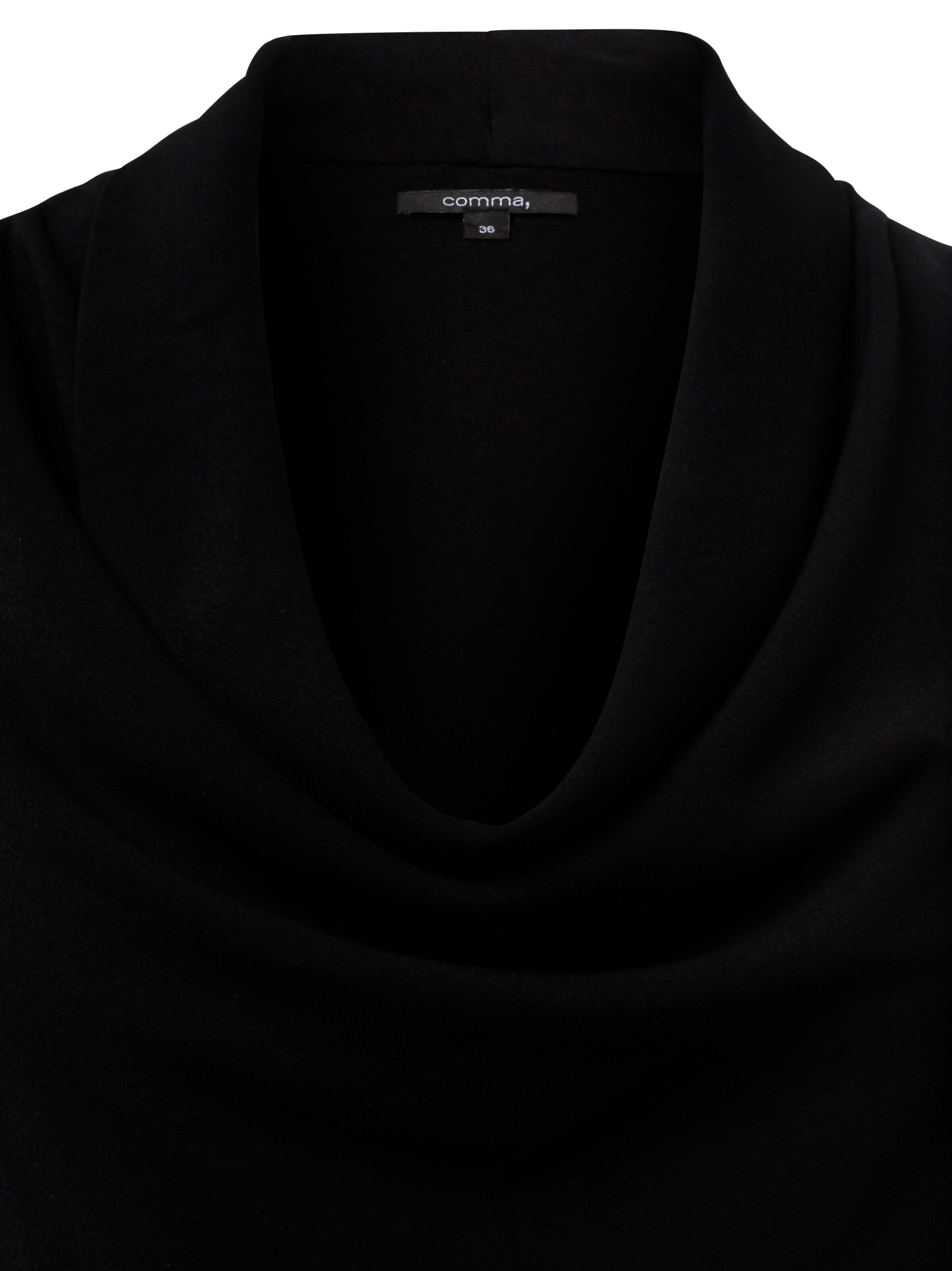 COMMA Blusentop in Schwarz