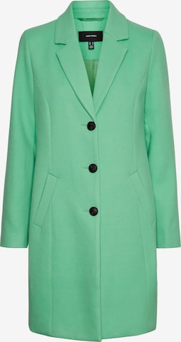 VERO MODA Ανοιξιάτικο και φθινοπωρινό παλτό 'Сindy' σε πράσινο: μπροστά