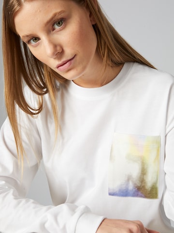 T-Shirt 'Luan' ABOUT YOU x Benny Cristo en blanc