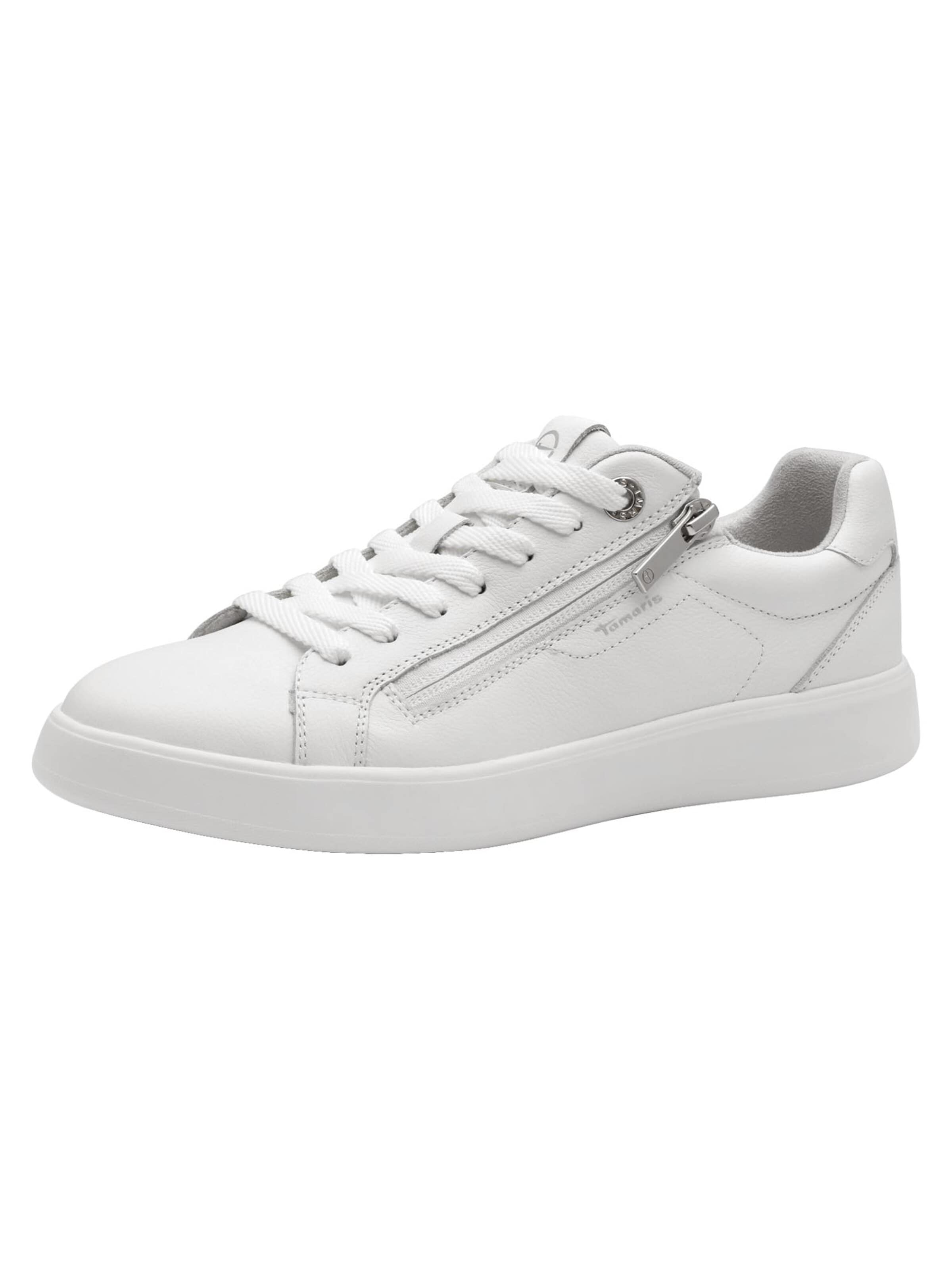 Tamaris Sneakers laag 'Basic' in Wit