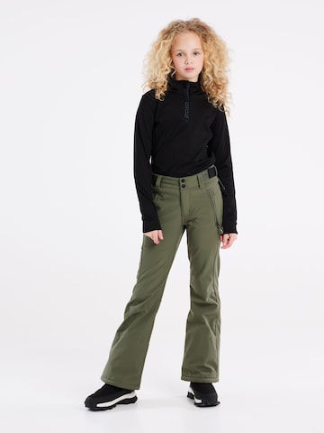 PROTEST Slimfit Sporthose 'LOLE JR' in Grün: Vorderseite