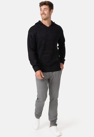 INDICODE JEANS Pullover ' Ledger ' in Schwarz