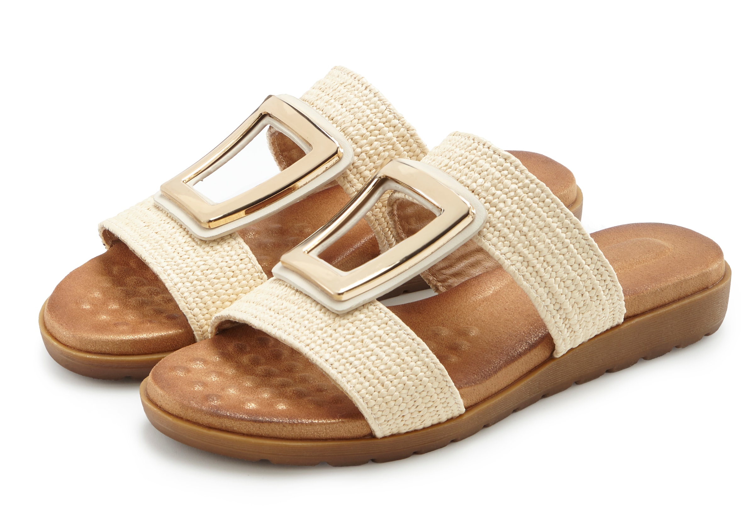 VIVANCE Pantolette i vit
