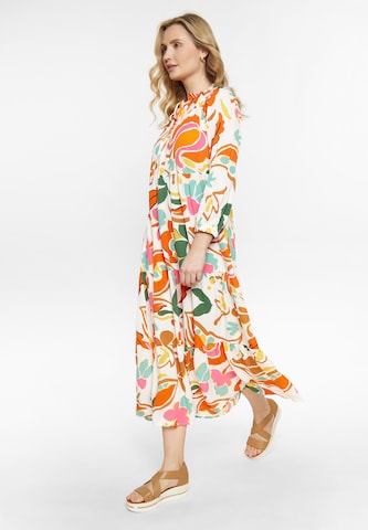 Usha Dress in Orange