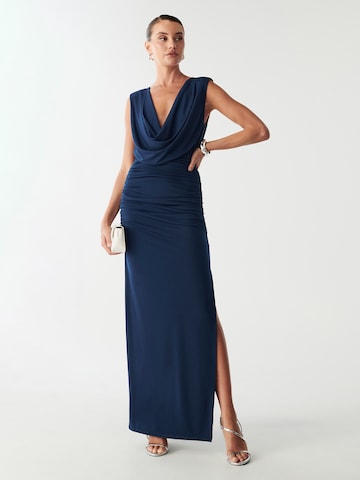 BWLDR - Vestido de festa 'KAYLIE' em azul: frente