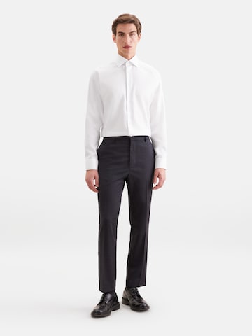 Coupe regular Chemise business SEIDENSTICKER en blanc