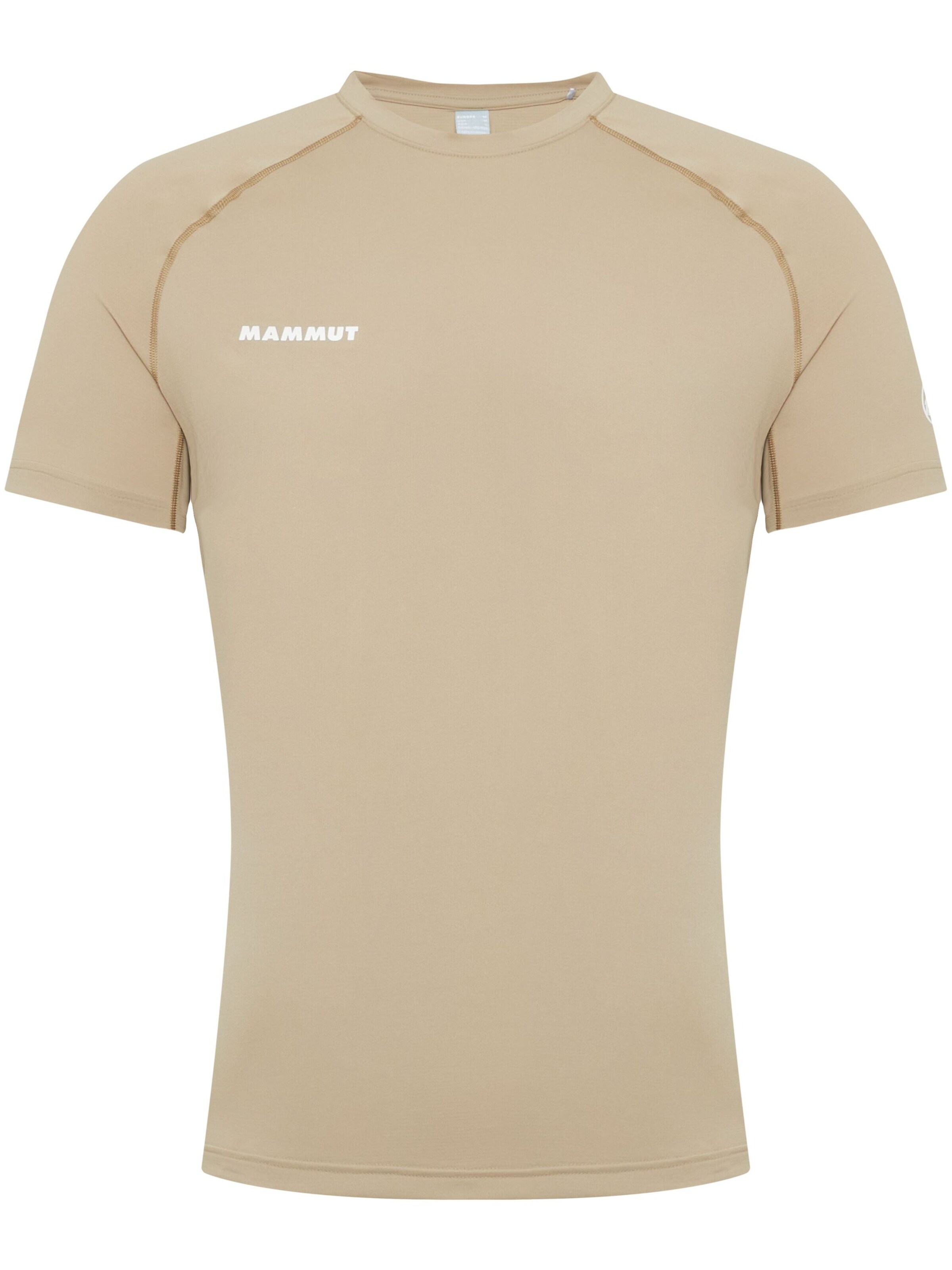 MAMMUT Performance Shirt in Beige: front