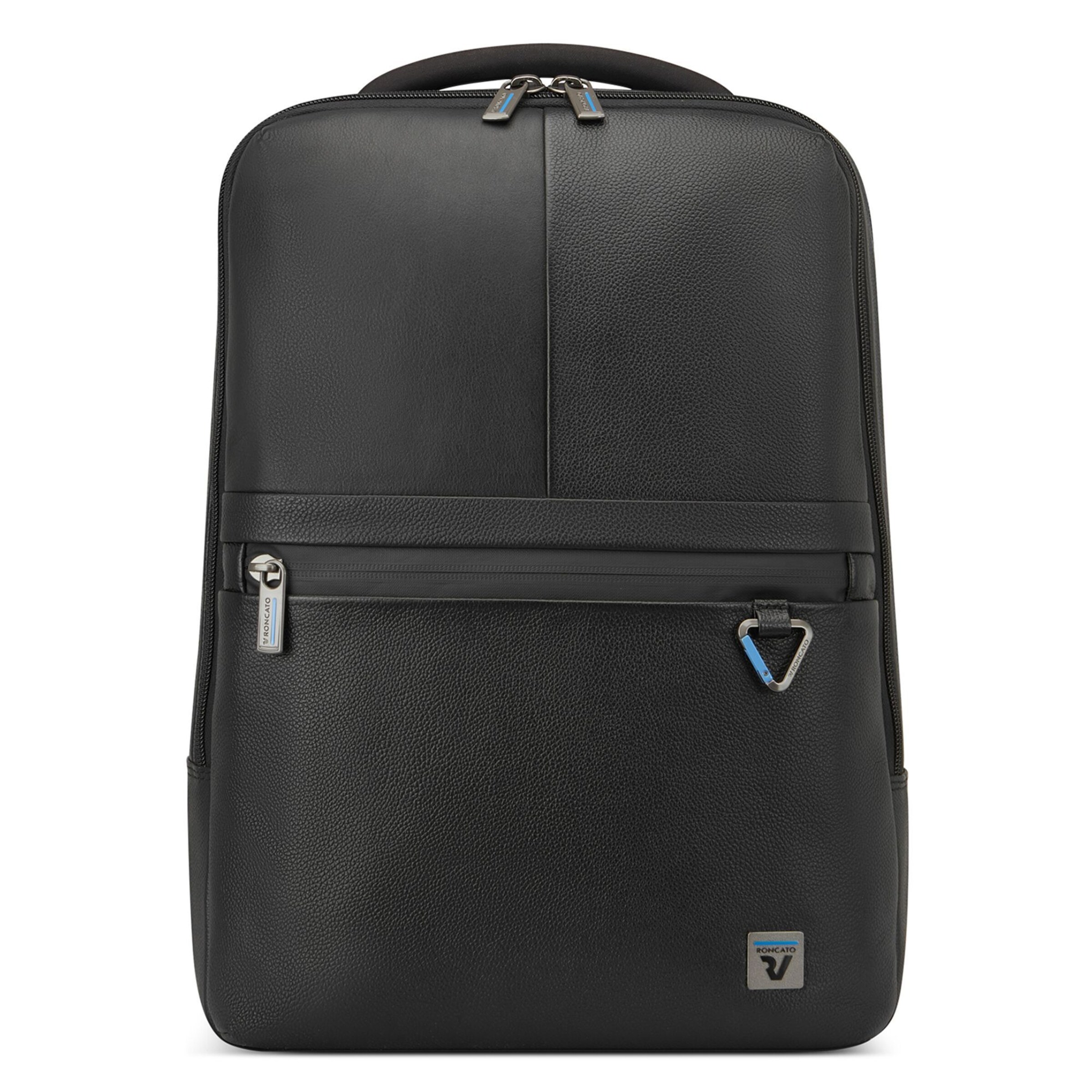 Roncato Rucksack 'Trial' in Schwarz: Vorderseite