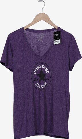 CONVERSE Top & Shirt in XXL in Purple: front