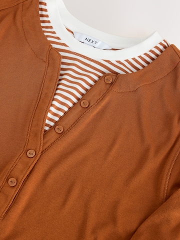 T-shirt Next en marron