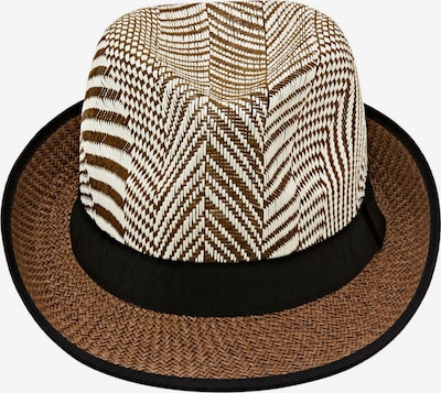 ESPRIT Hut in braun / schwarz / weiß, Produktansicht