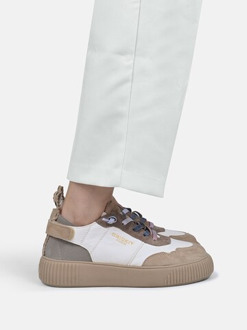 Crickit Sneakers laag ' PARIA ' in Beige: voorkant