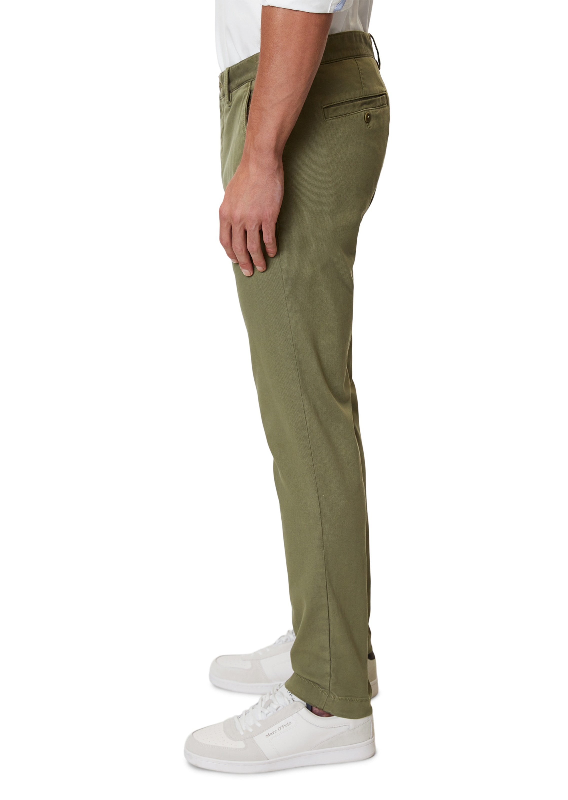 regular Pantaloni chino 'Stig' di Marc O'Polo in verde