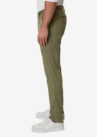 Regular Pantalon chino 'Stig' Marc O'Polo en vert