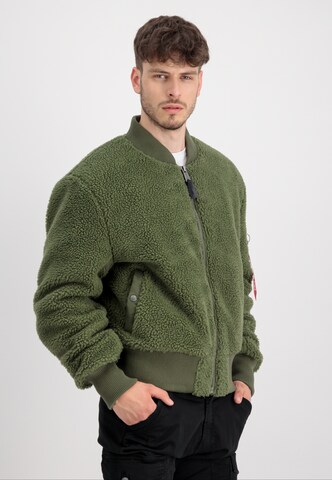 Giacca di mezza stagione di ALPHA INDUSTRIES in verde