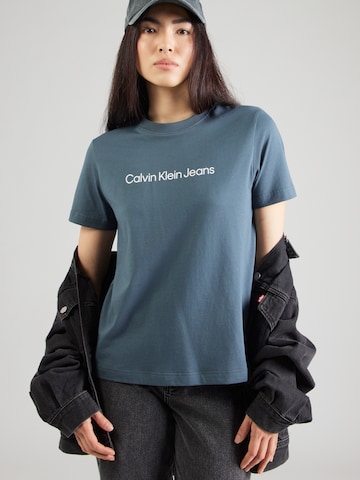 Tricou 'CLASSIC' de la Calvin Klein Jeans pe albastru: față