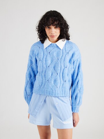 Monki Sweater in Blue: front