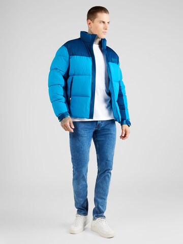 TOMMY HILFIGER Winterjas 'New York' in Blauw