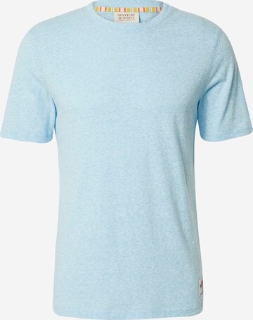 T-Shirt SCOTCH & SODA en bleu : devant