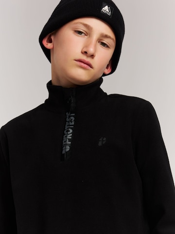 PROTEST Athletic Sweatshirt 'Reperfecty JR' in Black