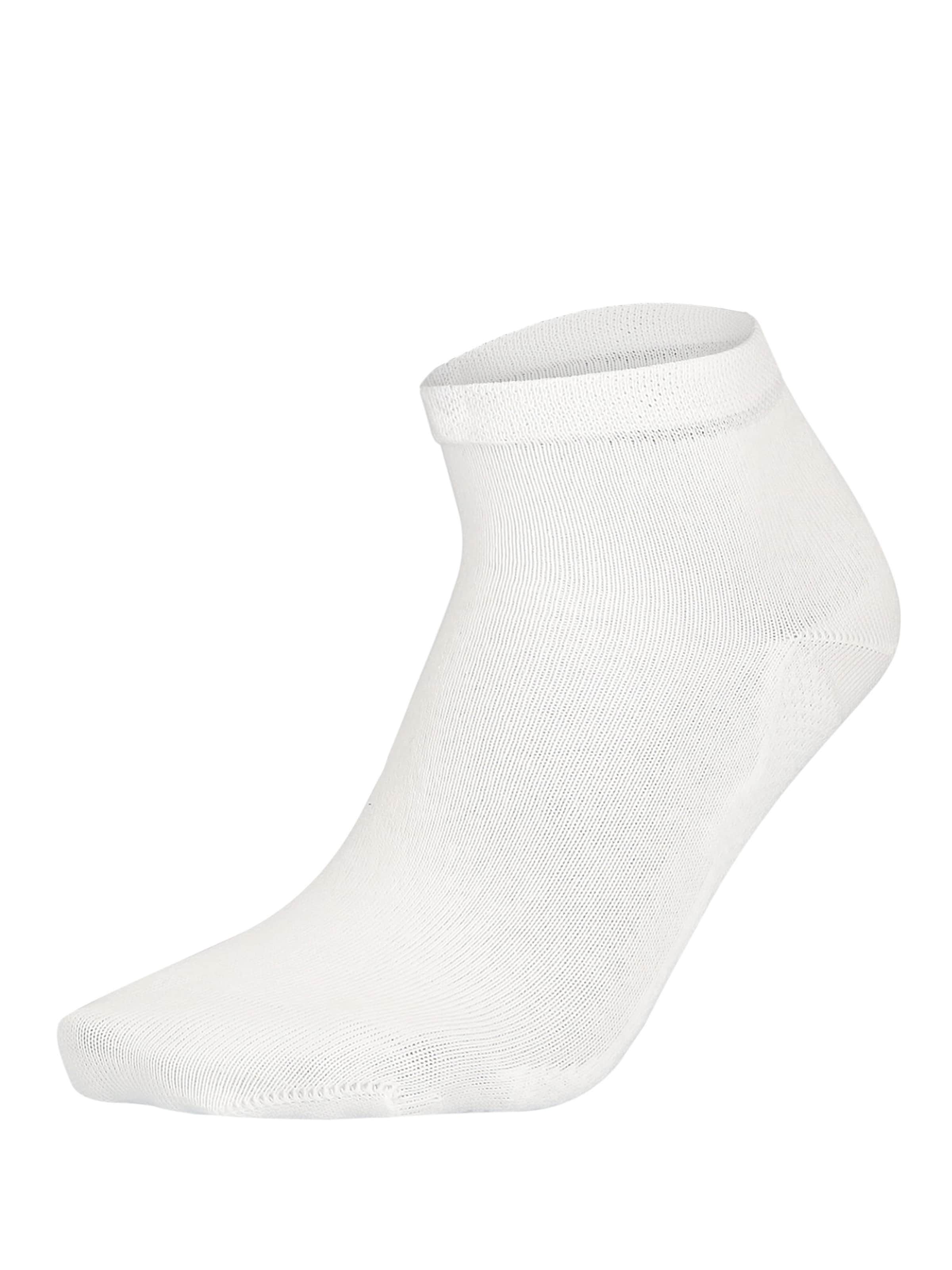 Chaussettes 'Dry Cotton' Hudson en blanc : devant