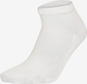 Chaussettes 'Dry Cotton' Hudson en blanc : devant