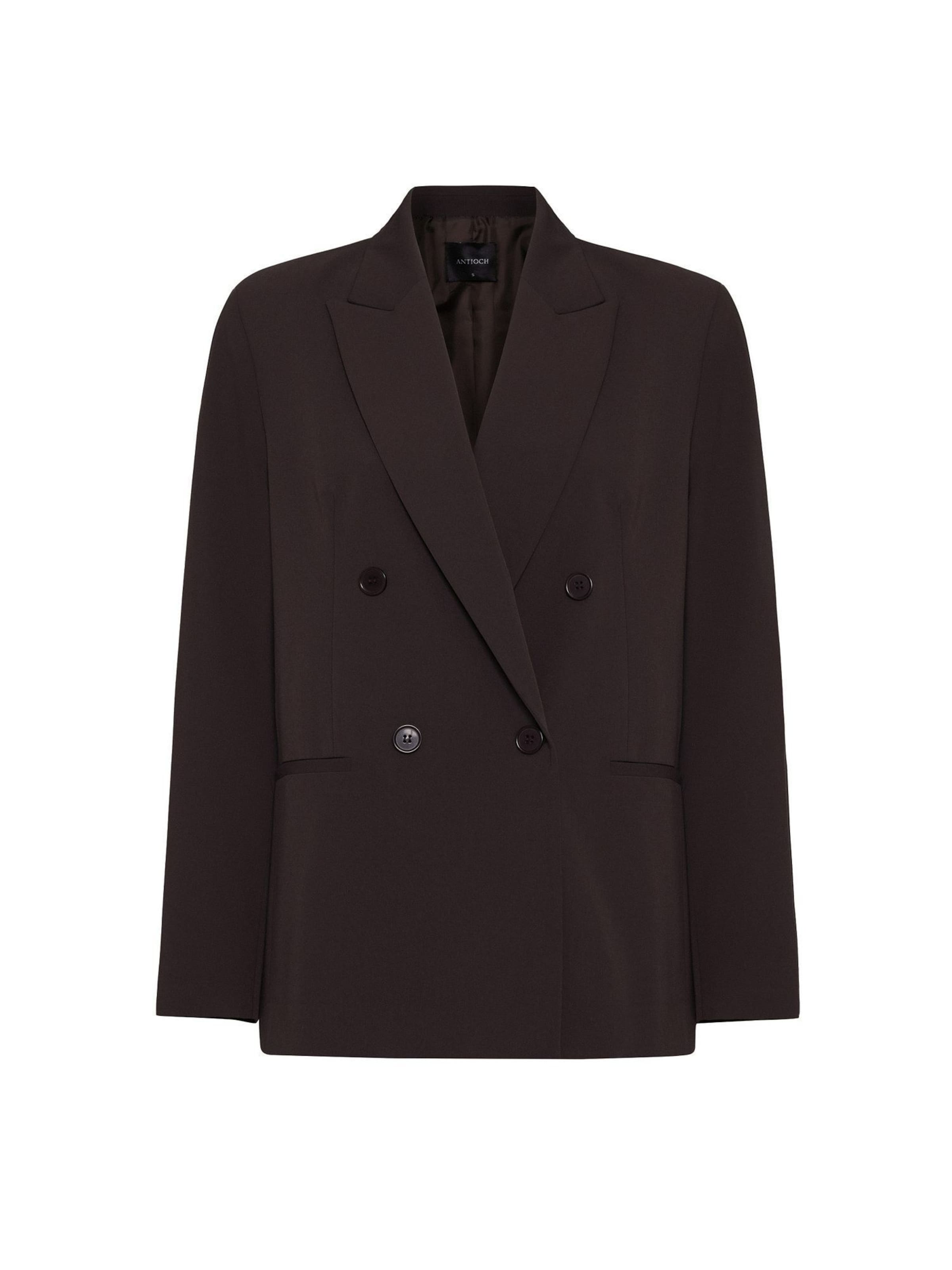 Antioch - Blazer em castanho: frente