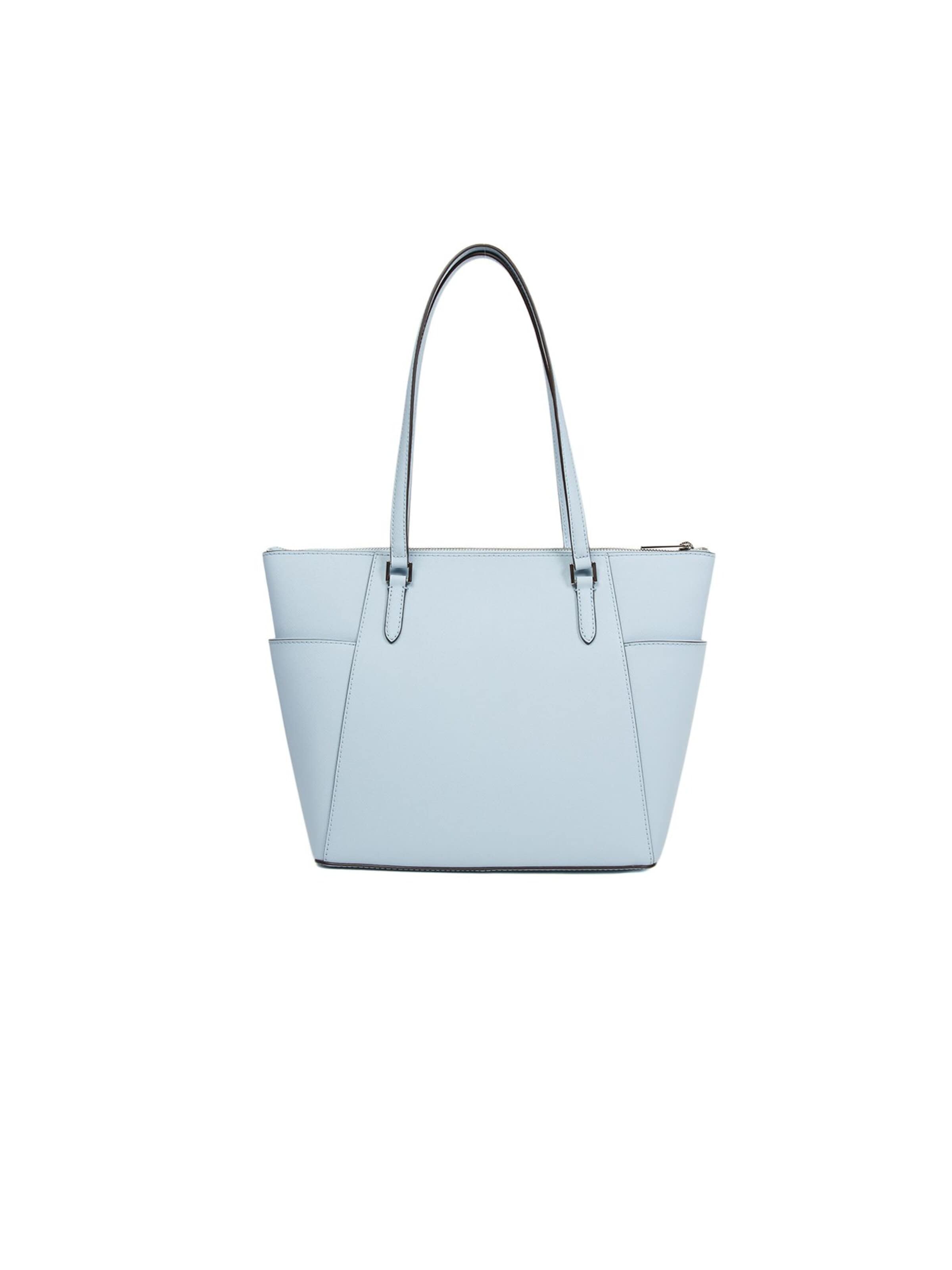 Borsa a spalla 'Charlotte Large Top-Zip Tote' di Michael Kors in blu