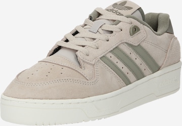 ADIDAS ORIGINALS Låg sneaker 'Rivalry' i beige: framsida