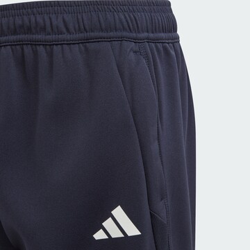 ADIDAS PERFORMANCE Slimfit Sporthose in Blau