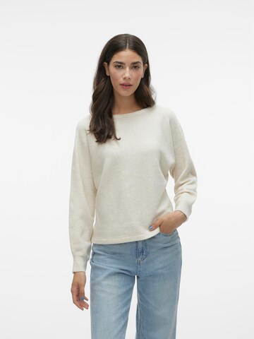 VERO MODA Sweater 'Doffy' in Beige: front