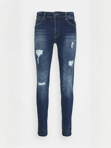 Regular Jean ' DPMMr Red Destroy ' Denim Project en bleu : devant