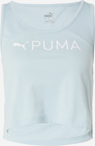 PUMA - Top desportivo em verde: frente