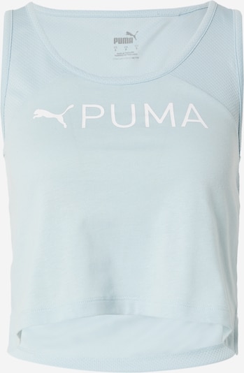 PUMA Sports Top in Turquoise / White, Item view