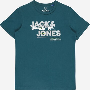 Jack & Jones Junior - Camiseta 'HUNTER' en verde: frente