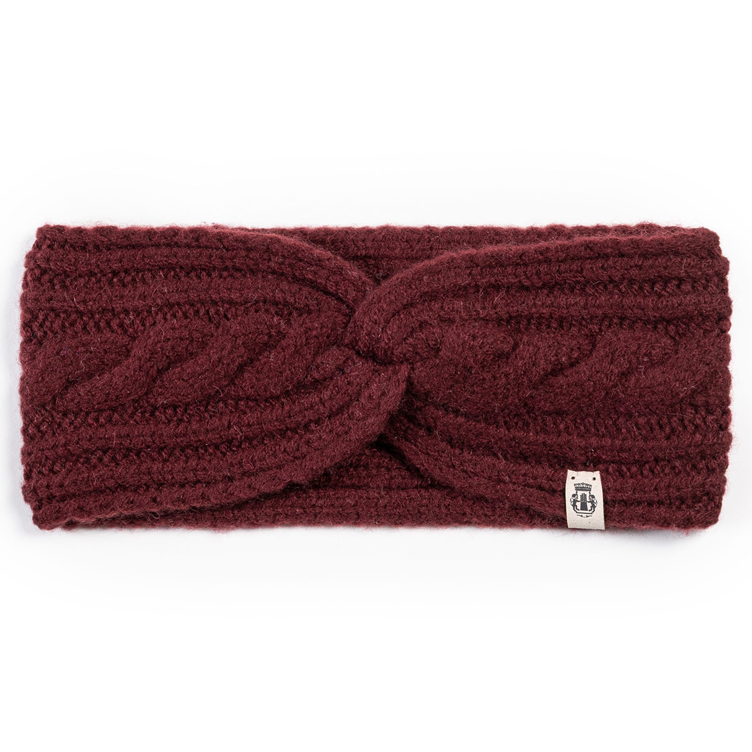 Roeckl Headband 'CABLED CHARM' in Red