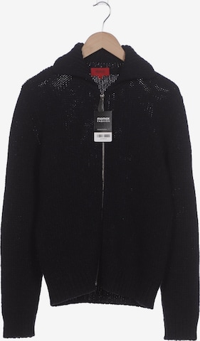HUGO Strickjacke M in Blau: Vorderseite