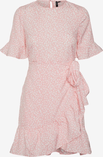 VERO MODA Φόρεμα 'Henna' σε ανοικτό ροζ / λευκό, Άποψη προϊόντος