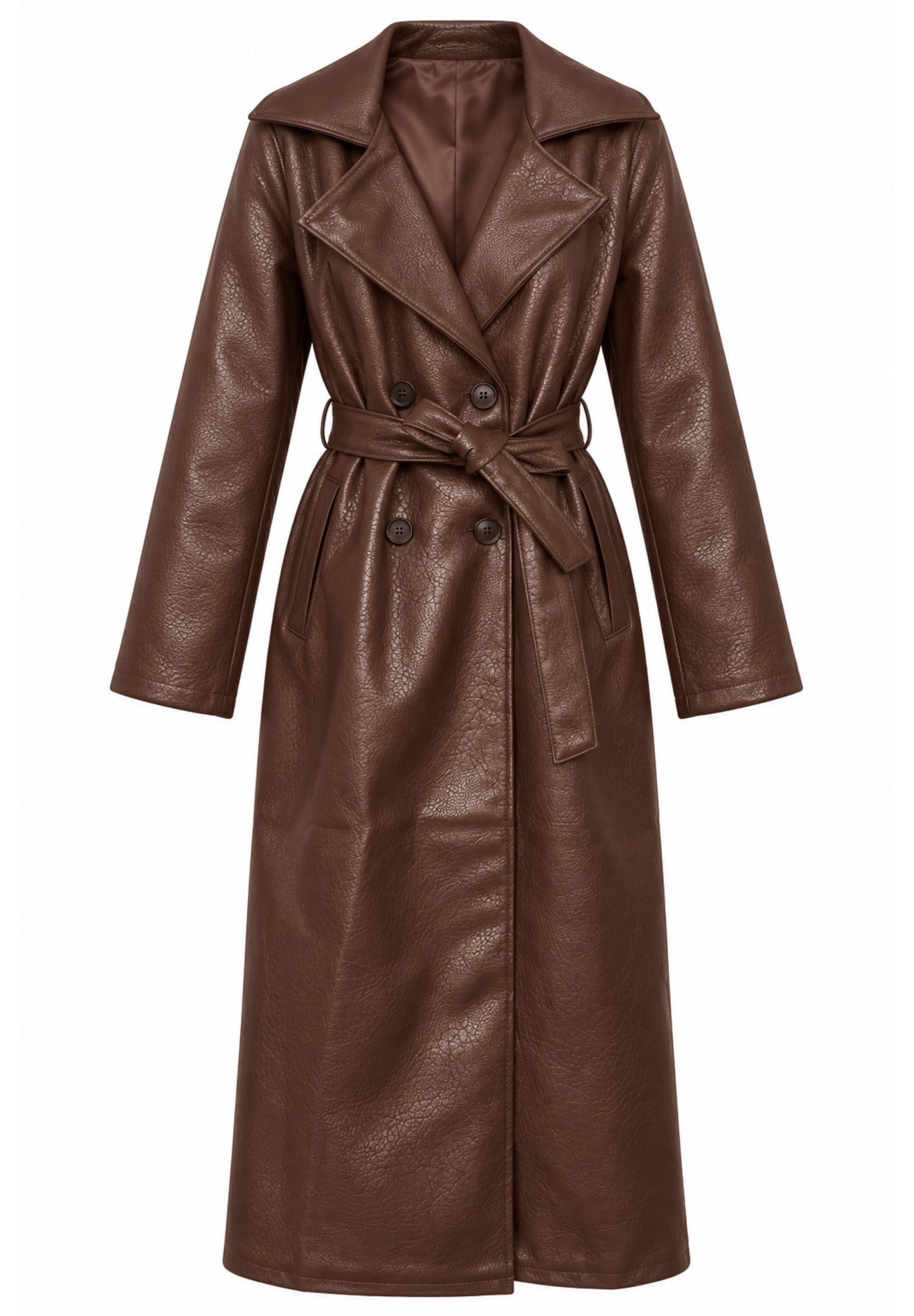 Elara Between-seasons coat in L in Dark brown, Item view