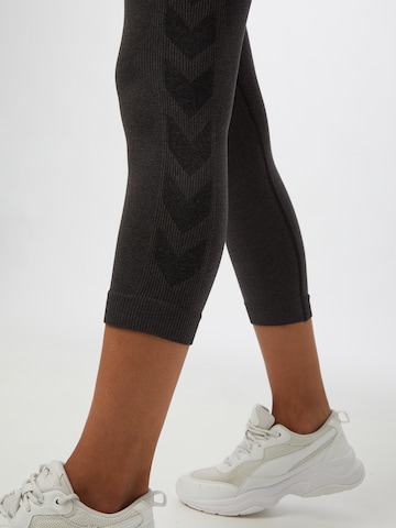 Skinny Pantalon de sport 'Ci' Hummel en noir