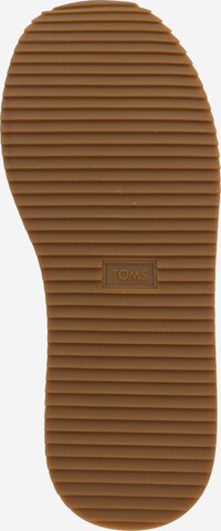 TOMS Slipper in Beige