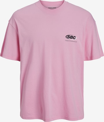 JACK & JONES T-Shirt 'BRINK' in Pink: predná strana