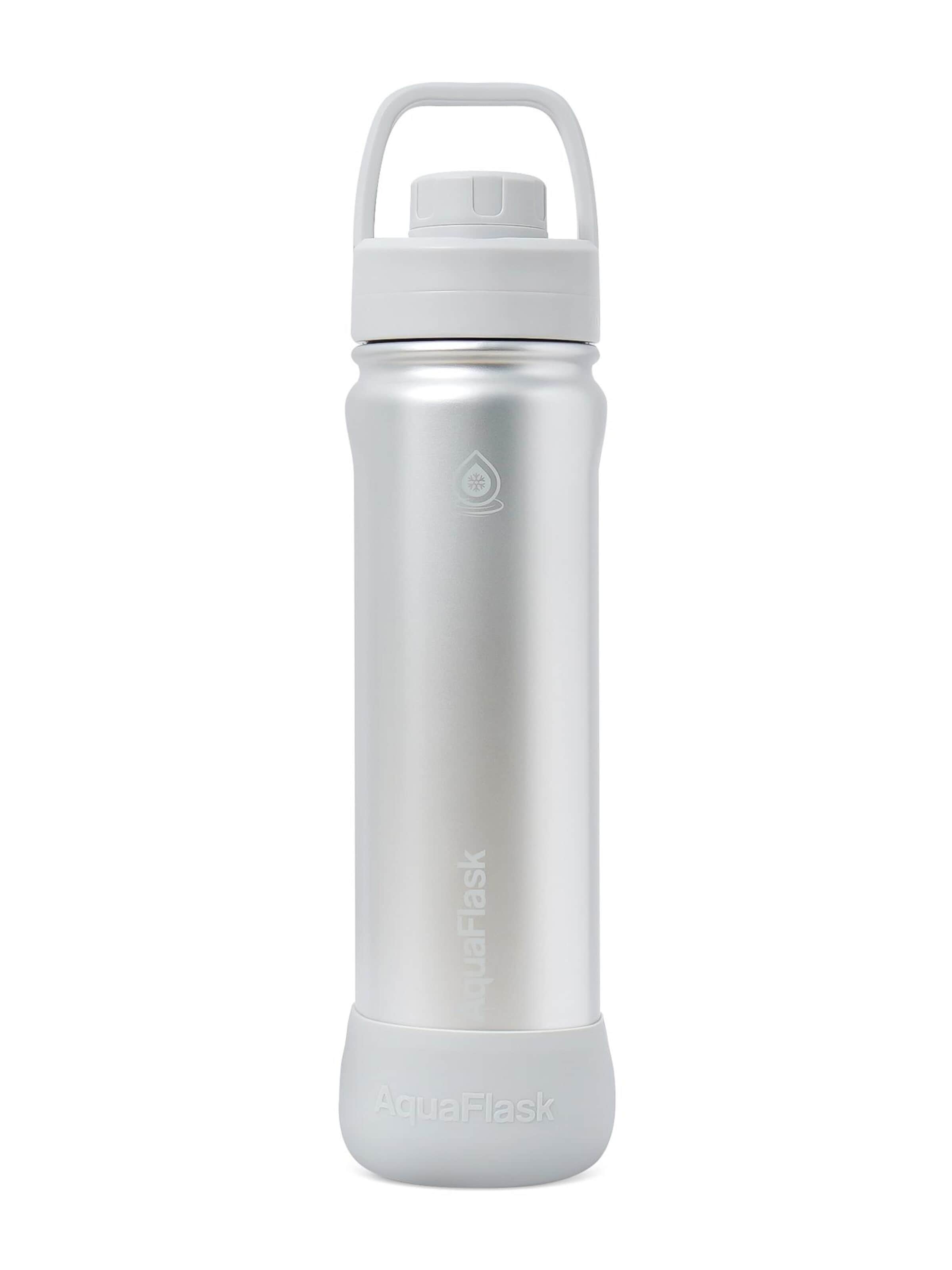 AquaFlask Láhev na vodu 'AquaFlask Termoláhev STELLAR 650 ml' – stříbrná: přední strana